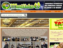 Tablet Screenshot of omatilde.com.br